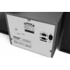 Home-Audio-Mikrosystem Sharp XL-B512(BK) – 45 W, Einzel-CD-Spieler, UKW-Radio, MP3, Bananen-Lautsprecheranschlüsse, schwarz