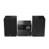 Home-Audio-Mikrosystem Sharp XL-B512(BK) – 45 W, Einzel-CD-Spieler, UKW-Radio, MP3, Bananen-Lautsprecheranschlüsse, schwarz