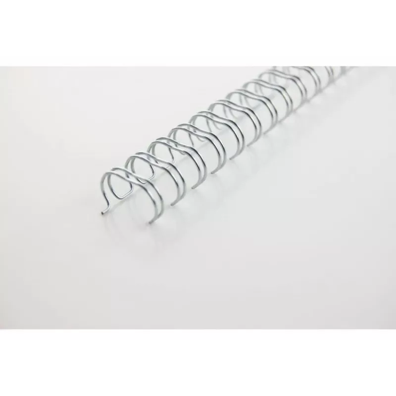 GBC Wire spines 3:1 NO5 8mm A4, Weiß, 3 Blatt, Metall, A4, 8 mm, 202 mm
