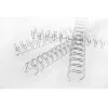 GBC Wire spines 3:1 NO5 8mm A4, Weiß, 3 Blatt, Metall, A4, 8 mm, 202 mm