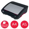 GBC CombBind® CB25E Elektrische Bindemaschine, Kammbindemaschine, Elektrisch, 390 Blatt, Schwarz, Rot