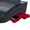 GBC CombBind® CB25E Elektrische Bindemaschine, Kammbindemaschine, Elektrisch, 390 Blatt, Schwarz, Rot