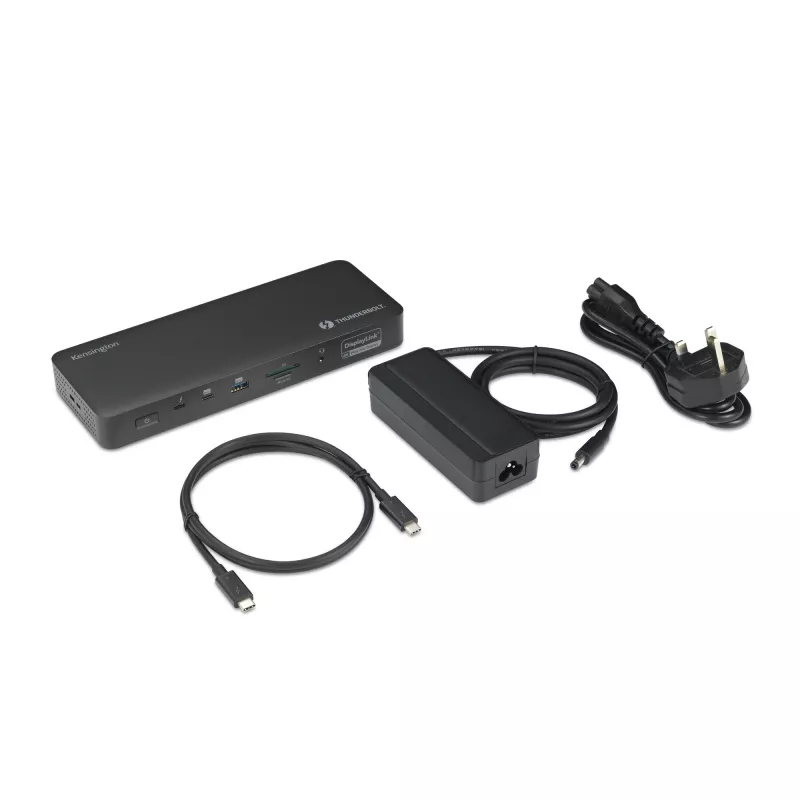 Kensington SD5920T EQ Thunderbolt 4 Quad 4K Hybrid Dock mit DisplayLink-Technologie