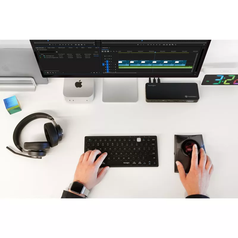 Kensington SD5920T EQ Thunderbolt 4 Quad 4K Hybrid Dock mit DisplayLink-Technologie