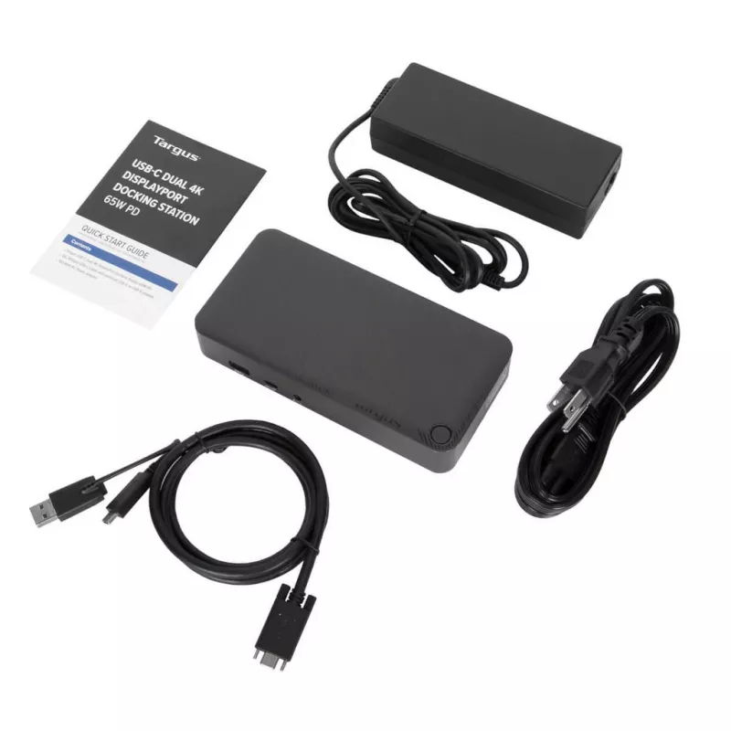 Targus DOCK315EUZ Schnittstellen-Hub USB 3.2 Gen 1 (3.1 Gen 1) Typ-A + Mini DisplayPort 1.2 Schwarz