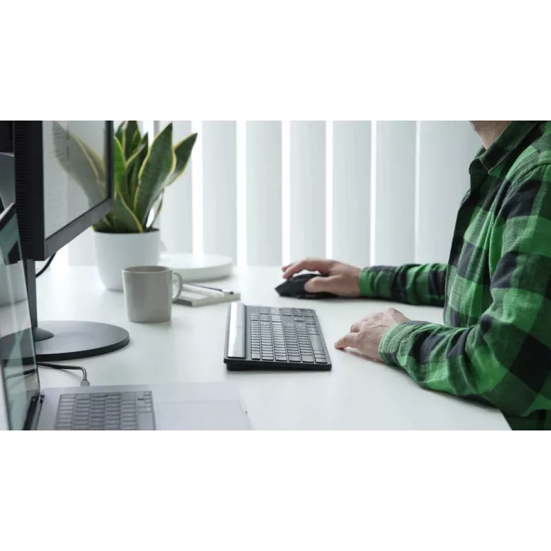 Targus Sustainable Energy Harvesting EcoSmart Tastatur Universal Bluetooth QWERTZ Deutsch Schwarz