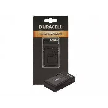 Duracell Ladegerät für Digitalkamera-Akku, USB, Innenakku-Ladegerät, Nikon EN-EL9, Schwarz, 5 V, 5 V