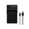 Duracell Ladegerät für Digitalkamera-Akku, USB, Innenakku-Ladegerät, Nikon EN-EL9, Schwarz, 5 V, 5 V