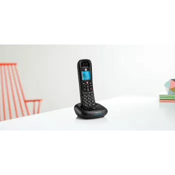 Motorola CD4001 DECT-Telefon mit Anruferkennung Schwarz