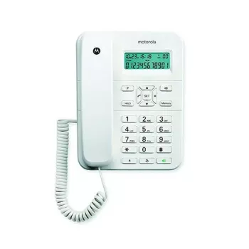 Motorola CT202 Analogtelefon Anruferkennung Weiß