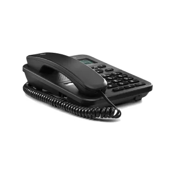 Motorola CT202 Analoges Telefon Anruferanzeige Schwarz