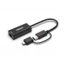Origin Storage USB3.0 oder USB-C (mit USB-C-Stecker auf USB3.0-Buchse-Adapter) auf RJ45 Gigabit-Adapter