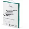 eSTUFF ES623010 Schnittstellen-Hub USB 3.2 Gen 1 (3.1 Gen 1) Type-C 5000 Mbit/s Aluminium