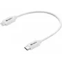 Sandberg USB-C PD auf Lightning MFI 0.2M, 0,2 m, Lightning, USB C, Stecker, Stecker, Weiß