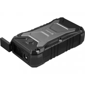 Sandberg Survivor Powerbank 27000 PD65W, 27000 mAh, Power Delivery, Quick Charge 3.0, kabelloses Laden, Schwarz