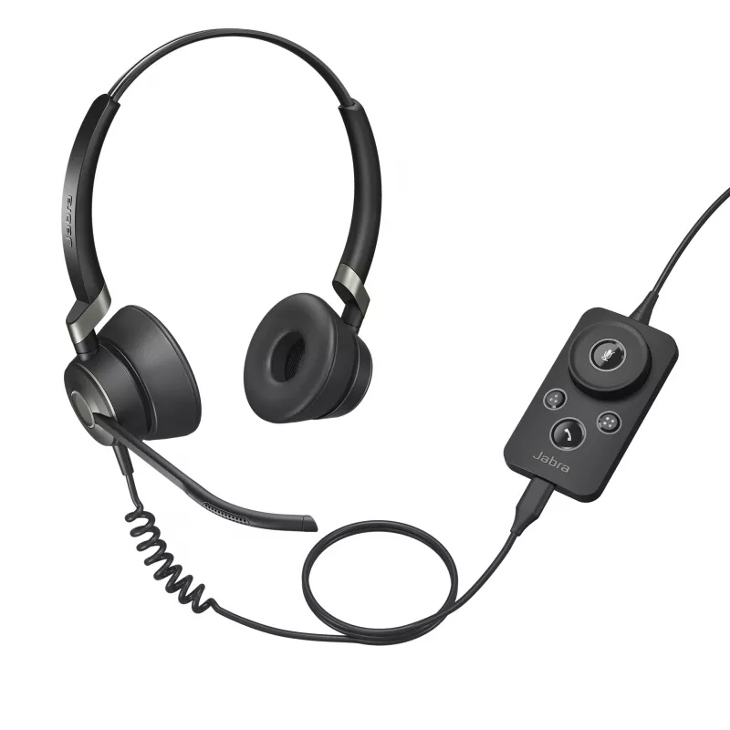 Jabra Engage 50 Stereo, Kabelgebunden, Büro/Callcenter, 20 - 20000 Hz, 96 g, Headset, Schwarz