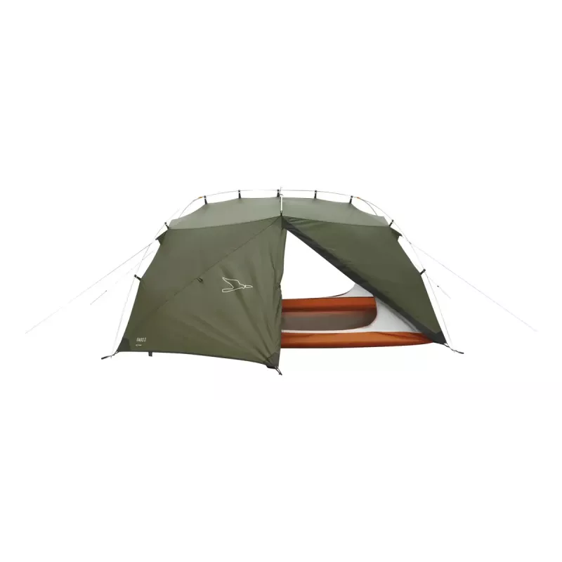 Dome/Iglu-Zelt Easy Camp Rago 3 — 3 Personen, dunkelgrün, Polyester-Außenzelt & -Boden, Aluminiumgestänge, 220 × 290 cm, 1,1 m Höhe