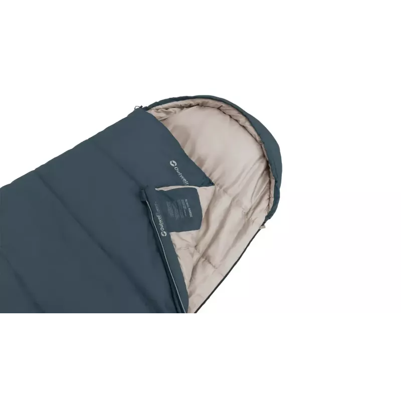Schlafsack Outwell 230478 halbrechteckig Polyester 2250×850 mm, 1,8 kg, blau