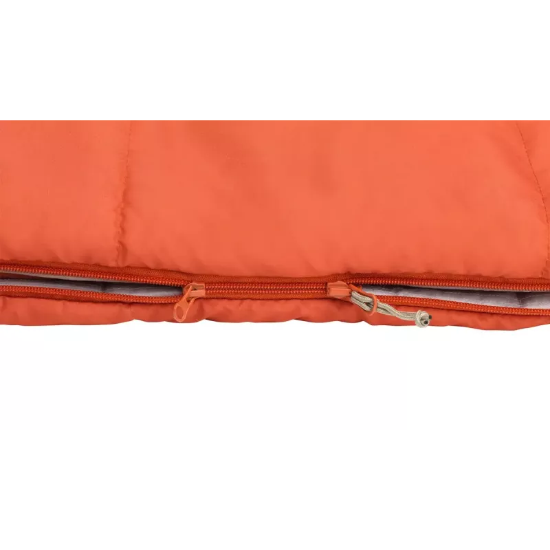 Schlafsack Outwell 230477 Erwachsener halbrechteckig Polyester 2250×850 mm 1,8 kg orange