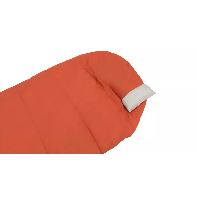 Schlafsack Outwell 230477 Erwachsener halbrechteckig Polyester 2250×850 mm 1,8 kg orange