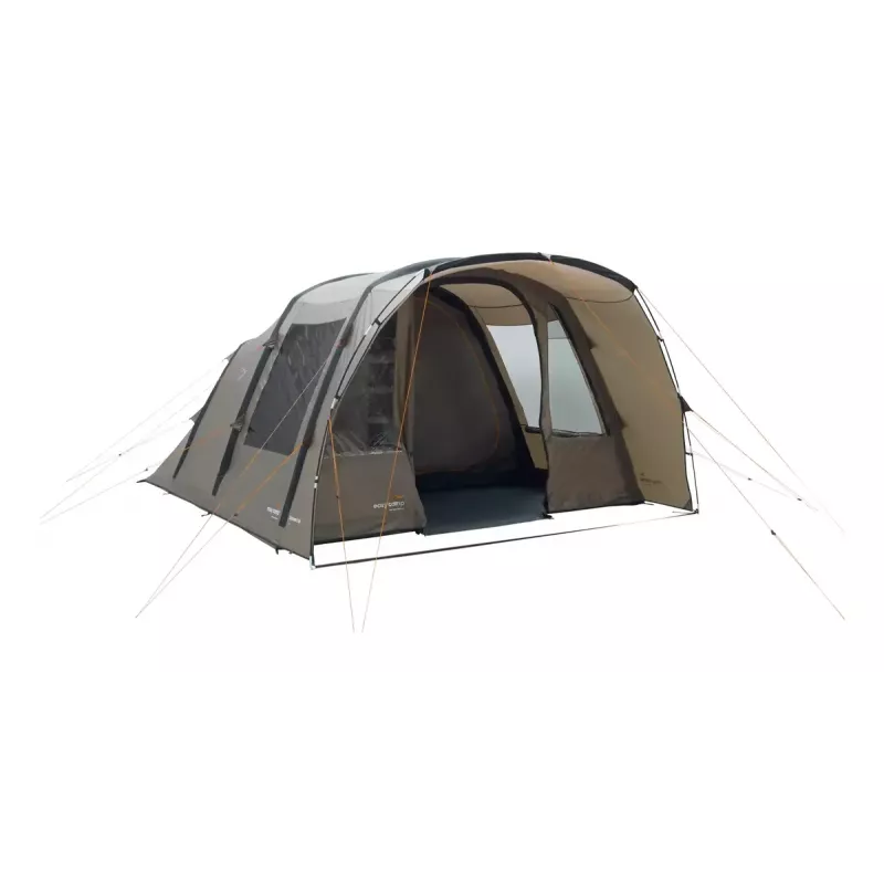 Tunnelzelt Easy Camp Brimnes 5 Air – 5 Personen, 470×320×195 cm, Polyester-Außenzelt, Polyethylen-Bodenplane, Glasfaserstangen, wasserdicht 3 m