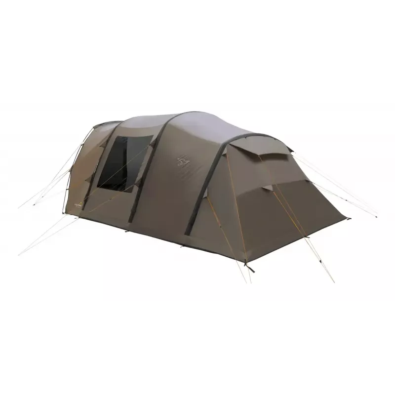 Tunnelzelt Easy Camp Brimnes 5 Air – 5 Personen, 470×320×195 cm, Polyester-Außenzelt, Polyethylen-Bodenplane, Glasfaserstangen, wasserdicht 3 m