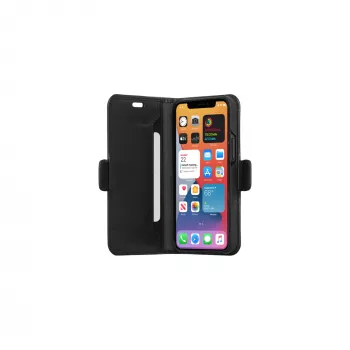 Wallet Case dbramante1928 Copenhagen schlank iPhone 12 mini Schwarz