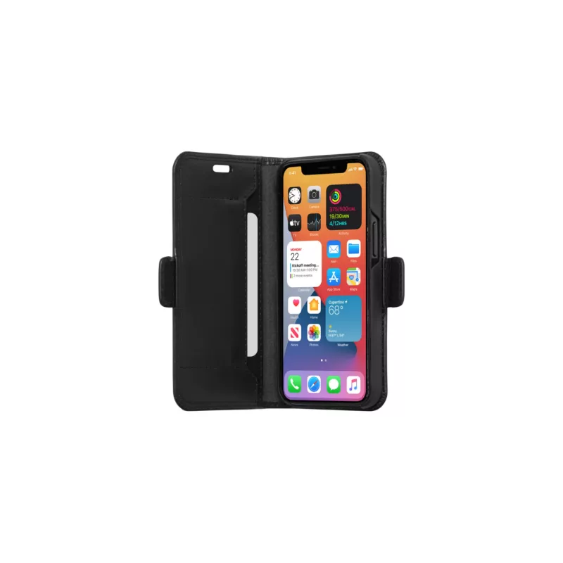 Wallet Case dbramante1928 Copenhagen schlank iPhone 12 mini Schwarz