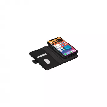 Wallet Case dbramante1928 Lynge für iPhone 12 mini 5,4 Zoll – Schwarz, 3 Kartenfächer