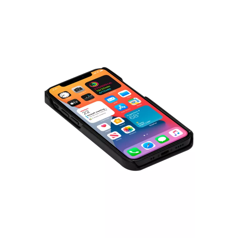 Wallet Case dbramante1928 Lynge für iPhone 12 mini 5,4 Zoll – Schwarz, 3 Kartenfächer