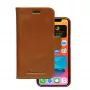 Wallet Case dbramante1928 Lynge für iPhone 12 mini (5,4 Zoll) – Tan, 3 Kartenfächer, Tischständer