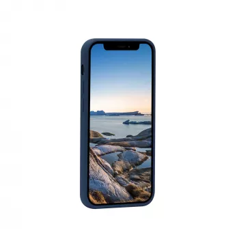 Handyhülle dbramante1928 Greenland für iPhone 12 / 12 Pro — Pacific Blue, recyceltes Plastik, passend für 6,1 Zoll