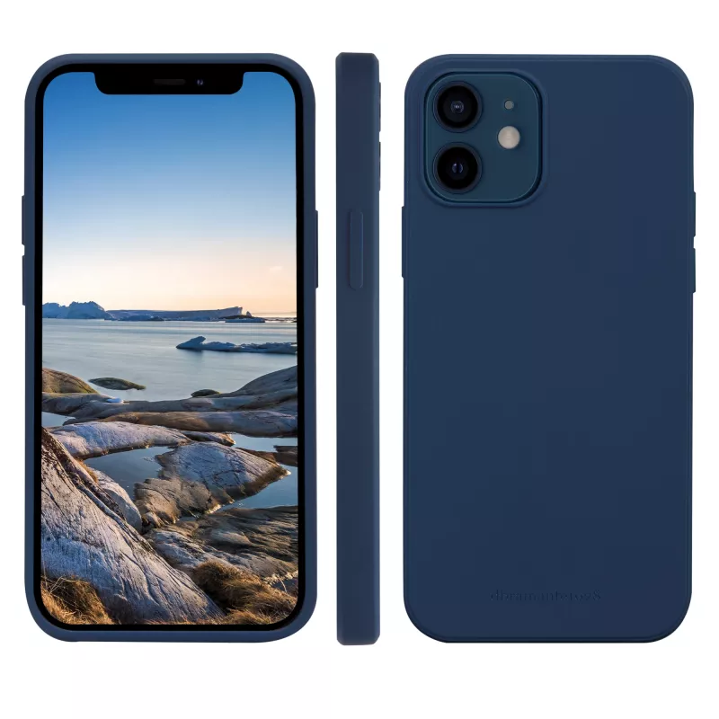 Handyhülle dbramante1928 Greenland für iPhone 12 / 12 Pro — Pacific Blue, recyceltes Plastik, passend für 6,1 Zoll