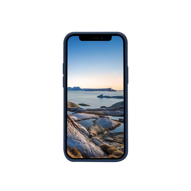 Handyhülle dbramante1928 Greenland für iPhone 12 / 12 Pro — Pacific Blue, recyceltes Plastik, passend für 6,1 Zoll