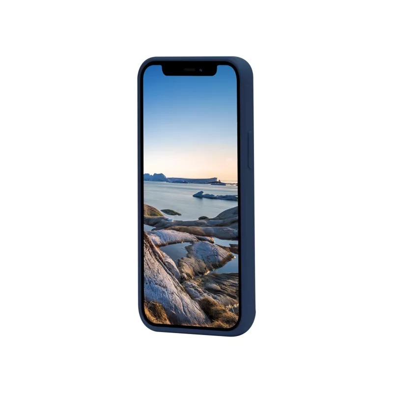 Handyhülle dbramante1928 Greenland für iPhone 12 / 12 Pro — Pacific Blue, recyceltes Plastik, passend für 6,1 Zoll