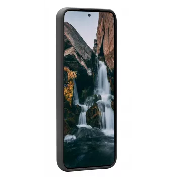 Schutzhülle dbramante1928 Nuuk für Samsung Galaxy S22, recycelter Kunststoff, passend für 6,1-Zoll-Bildschirm, Schwarz