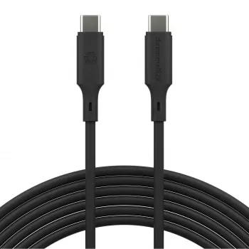 dbramante1928 Bulk - IT - Kabel - 3m USB-C/USB-C 100W - Schwarz, 3 m, USB C, USB C, USB 2.0, 0,48 Gbit/s, Schwarz