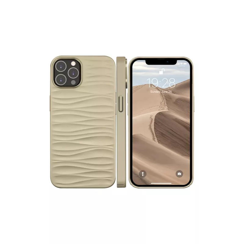 Schutzhülle dbramante1928 Dune für iPhone 14 Pro Max, sand, passend für 6,7 Zoll (17 cm) Bildschirm