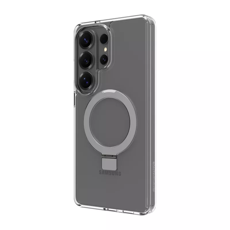 Schutzhülle dbramante1928 Iceland Ultra D3O MAG Kick für Samsung Galaxy S26 Ultra, Transparent, 17,5 cm (6,9 Zoll) Bildschirm, Kunststoff, Tischaufsteller