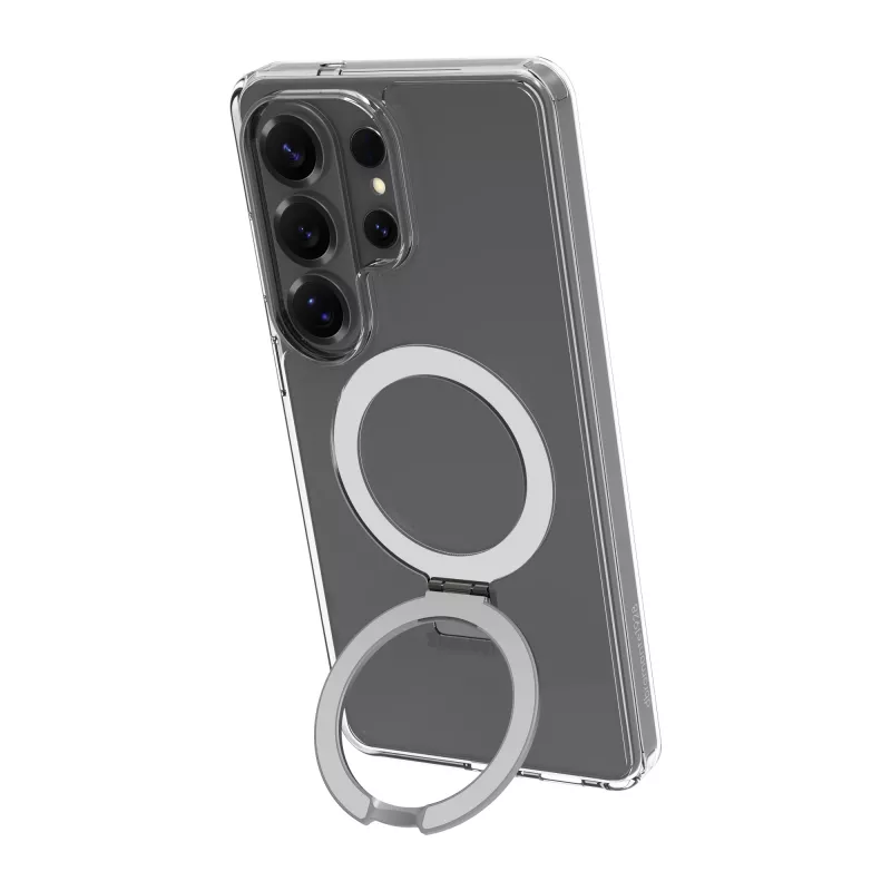 Schutzhülle dbramante1928 Iceland Ultra D3O MAG Kick für Samsung Galaxy S26 Ultra, Transparent, 17,5 cm (6,9 Zoll) Bildschirm, Kunststoff, Tischaufsteller