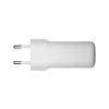 Wandladegerät d bramante re-charge Pro — 2× USB-C 25W, 110–240V, Weiß