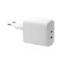 Wandladegerät d bramante re-charge Pro — 2× USB-C 25W, 110–240V, Weiß