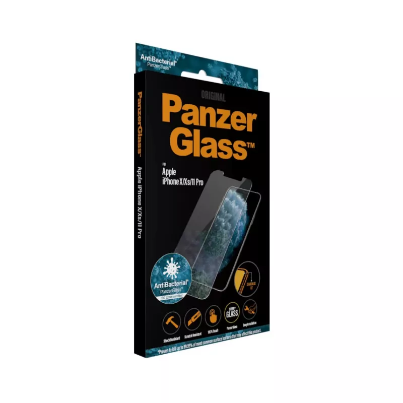 PanzerGlass® Displayschutz iPhone 11 Pro | Xs | X | Standard Fit