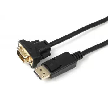 Microconnect DP-VGA-MM-300 Videokabeladapter 2 m DisplayPort VGA (D-Sub) Schwarz