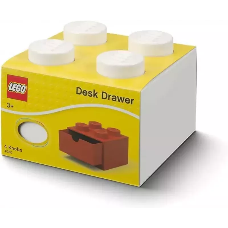 Schreibtischschubladen-Aufbewahrungsbox Room Copenhagen 40201735 weiß — LEGO-kompatibler Organizer
