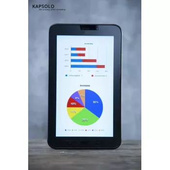 Kapsolo Displayschutz für iPad Mini 6 — antimikrobiell, 2H Härte, 86% Lichtdurchlässigkeit, passend für max. 20,1 cm (7,9 Zoll) Display