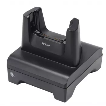 Zebra CRD1S0T-RFD49-UNIV-CHG-1R Ladegerät für mobile Geräte RFID-Lesegerät Schwarz Innenbereich