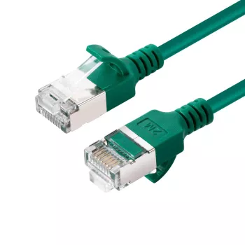 Microconnect V-FTP6A015G-schlank Netzwerkkabel Grün 1,5 m Cat6a U/FTP (STP)
