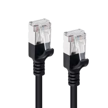 Microconnect V-FTP6A075S-schlank Netzwerkkabel Schwarz 7,5 m Cat6a U/FTP (STP)