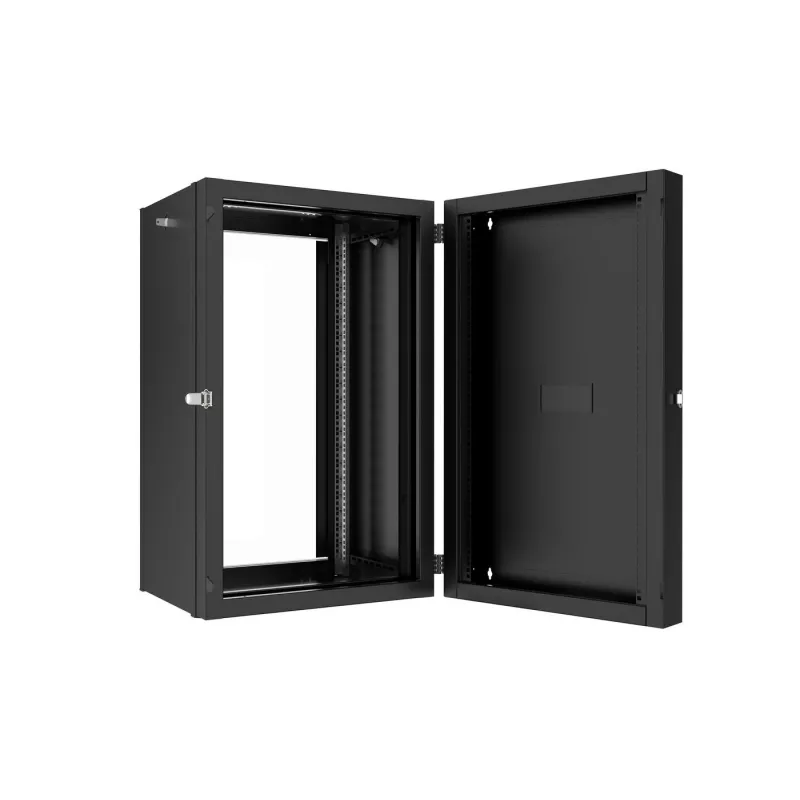 Lanview RWP20U45BL-D Rack-Schrank 20U Wandmontage-Rack Schwarz